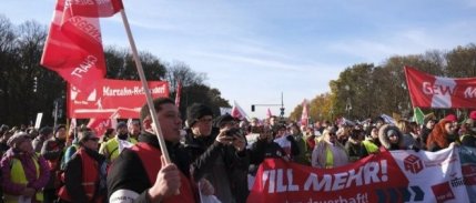 Berlin'de kamu çalışanları ücret artışı için grevde