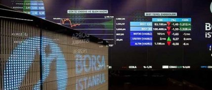 BİST 100 Günün İlk Yarısını Ekside Kapattı