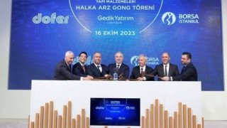 Borsa İstanbul'da gong, Dofer Yapı için çaldı