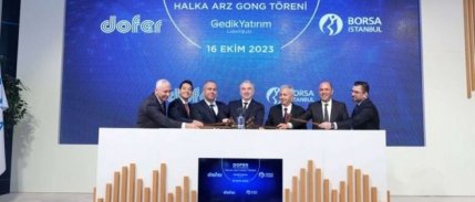 Borsa İstanbul'da gong, Dofer Yapı için çaldı