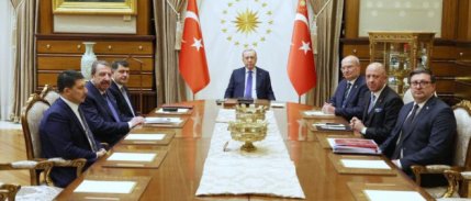 Cumhurbaşkanı Erdoğan, ATO heyetini kabul etti