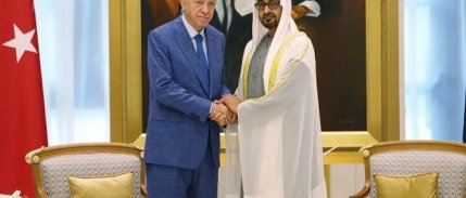 Cumhurbaşkanı Erdoğan, BAE Devlet Başkanı Al Nahyan ile görüştü