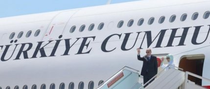 Cumhurbaşkanı Erdoğan, Körfez turunun son durağı olan BAE'ye gitti