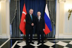 Cumhurbaşkanı Erdoğan, Putin ile bir araya geldi