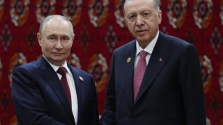 Cumhurbaşkanı Erdoğan, Rusya lideri Putin ile görüştü