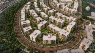 Damla Kent konutlarında daire seçimleri yarın başlıyor