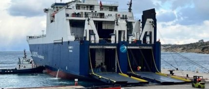 Deprem bölgesine yardım için İzmir'den Ro-Ro gemisi yola çıktı