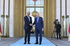 Erdoğan, Almanya Başbakanı Merz ile bir araya geldi