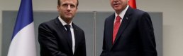 Erdoğan, Fransa Cumhurbaşkanı Macron ile bir araya geldi