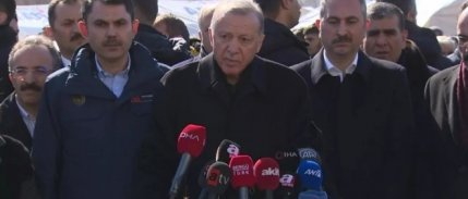 Erdoğan: Çadırda kalmak istemeyenlere bir yıl boyunca kira yardımı yapacağız