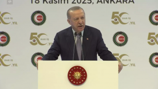 Erdoğan: İşçinin alın teri hiçbir ideolojiye ipotek edilemez