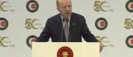 Erdoğan: İşçinin alın teri hiçbir ideolojiye ipotek edilemez