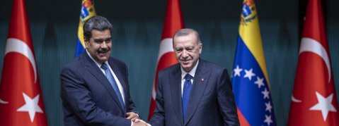 Erdoğan, Venezuela Cumhurbaşkanı Nicolas Maduro ile görüştü