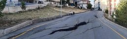 Erzurum’da heyelan oldu: 70 daire tahliye edildi