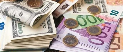 Euro sert düştü