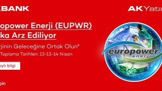 Europower Enerji (EUPWR) Halka Arz Ediliyor