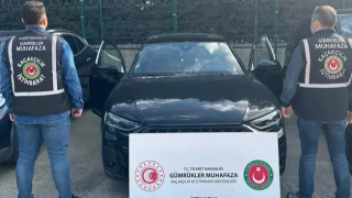 Gümrük Muhafaza ekipleri değeri düşük gösterilen 10 lüks araca el koydu
