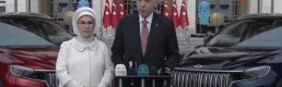 İlk Togg Cumhurbaşkanı Erdoğan'a teslim edildi