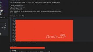 Instagram'da dev sızıntı: 17.5 milyon kullanıcının bilgileri deepweb'de
