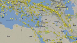 İran hava sahası uçuşlara yeniden açıldı