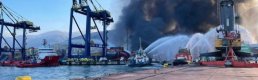 İskenderun Limanı'ndaki yangın kontrol altına alındı
