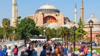 İstanbul'a gelen turist sayısında yeni rekor