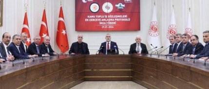 Kamu işçisine yönelik ek zam protokolü imzalandı