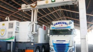 KKTC gümrüklerinde teknoloji dönemi: Mobil x-ray sistemi devrede