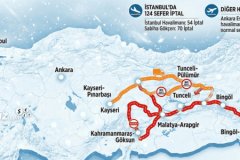 Kritik yollar trafiğe kapatıldı: İşte son yol durumu