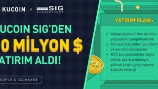 KuCoin, SIG’den 10 milyon dolar yatırım aldı