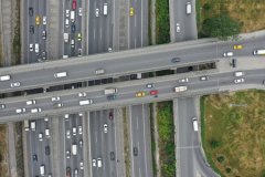 Motorlu kara taşıtları 2024'te 382,8 milyar kilometre yol yaptı