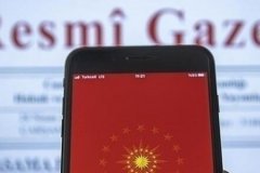 Resmi Gazete'de yayımlandı: Bazı kişi ve kurumların mal varlıkları donduruldu