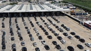 Sınır kapılarında trafik düzeni baştan aşağı yenilendi