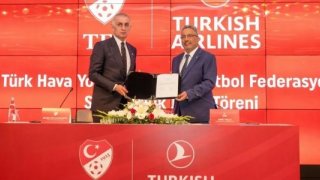 THY ile TFF arasında sponsorluk anlaşması imzalandı