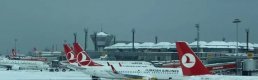 THY olumsuz hava koşulları nedeniyle bazı uçuşlarını iptal etti