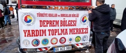 TOBB, deprem için nakdi yardım kampanyası başlattı