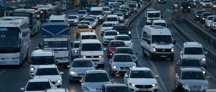 Trafiğe kayıtlı araç sayısı Ağustos'ta 23.11 milyona çıktı