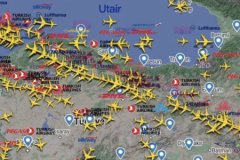 Türk hava sahasında tüm zamanların transit uçuş rekoru kırıldı
