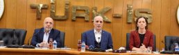 Üç konfederasyon temsilcisi 