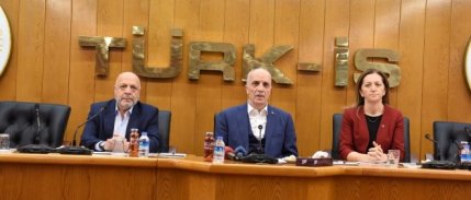 Üç konfederasyon temsilcisi 