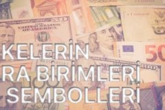 Ülkelerin Para Birimleri ve Sembolleri