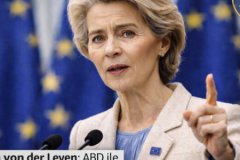 Ursula von der Leyen'den ABD'ye kararlılık mesajı