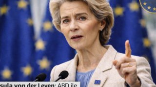 Ursula von der Leyen'den ABD'ye kararlılık mesajı