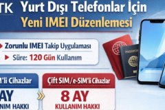 Yurt dışı telefon kullananlar için IMEI kuralları güncellendi