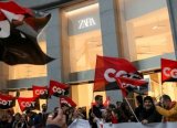 İnditex çalışanları maaş artışı talebiyle greve gitti